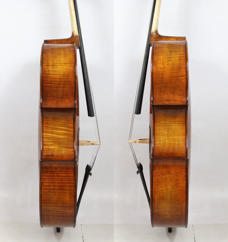 Funda de iPhone for Sale con la obra «Violonchelo clásico de madera con  partituras con aspecto vintage» de mcornelius